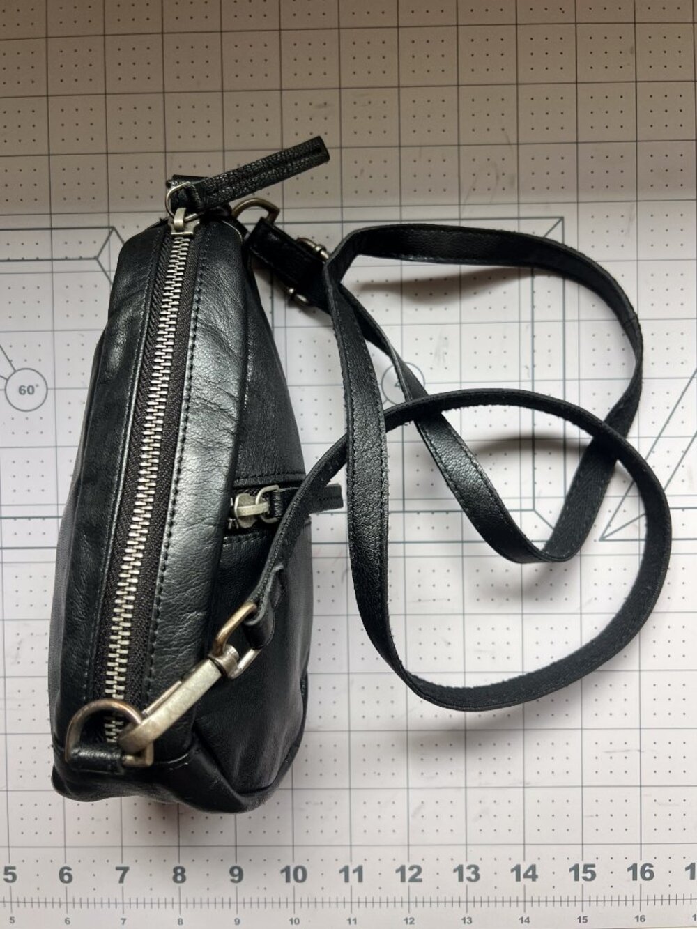 Free People Coffee Date Mini Crossbody Bag in Black - Picture 5 of 12